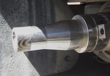 After - Axle repair before and after - Job 3
